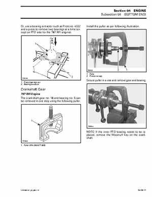 Bombardier SeaDoo 2001 factory shop manual, Page 143