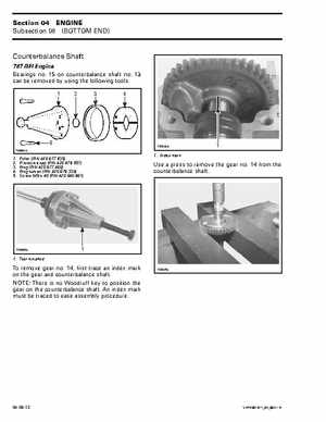 Bombardier SeaDoo 2001 factory shop manual, Page 144