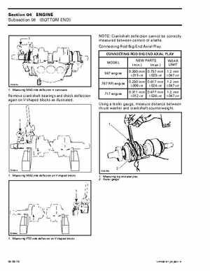 Bombardier SeaDoo 2001 factory shop manual, Page 148