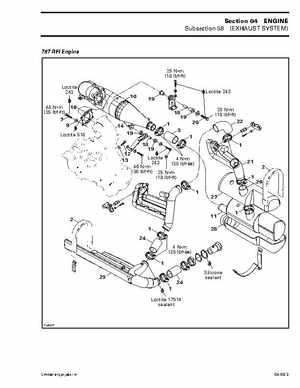 Bombardier SeaDoo 2001 factory shop manual, Page 170
