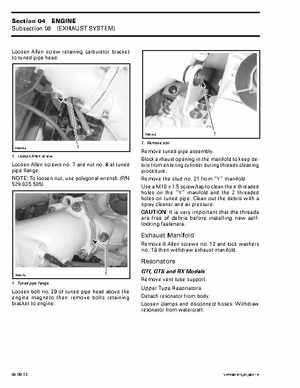 Bombardier SeaDoo 2001 factory shop manual, Page 179
