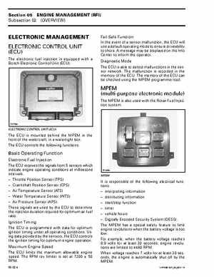 Bombardier SeaDoo 2001 factory shop manual, Page 193