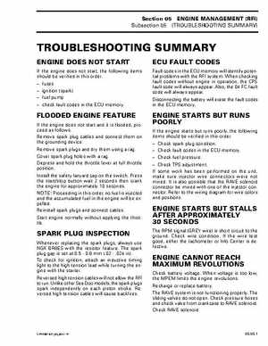 Bombardier SeaDoo 2001 factory shop manual, Page 209