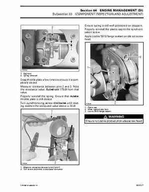 Bombardier SeaDoo 2001 factory shop manual, Page 229