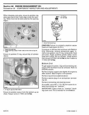 Bombardier SeaDoo 2001 factory shop manual, Page 232