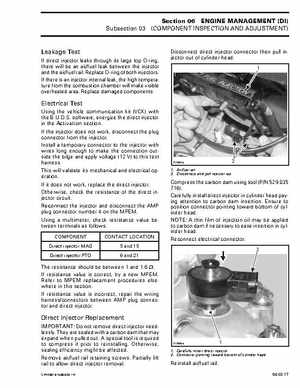 Bombardier SeaDoo 2001 factory shop manual, Page 239
