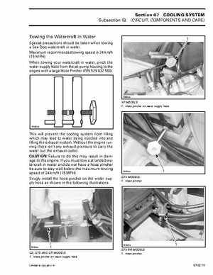 Bombardier SeaDoo 2001 factory shop manual, Page 293