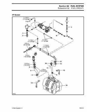 Bombardier SeaDoo 2001 factory shop manual, Page 298