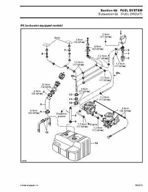 Bombardier SeaDoo 2001 factory shop manual, Page 300