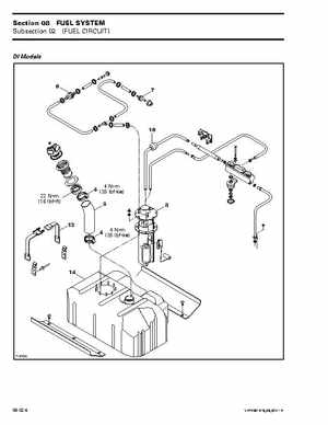Bombardier SeaDoo 2001 factory shop manual, Page 301
