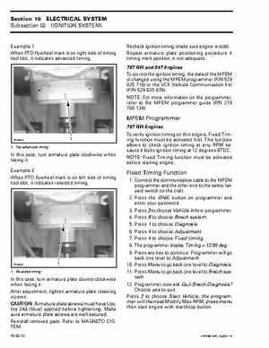 Bombardier SeaDoo 2001 factory shop manual, Page 357
