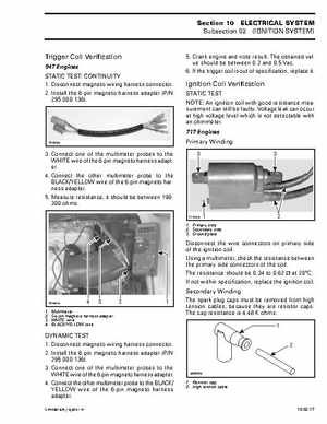 Bombardier SeaDoo 2001 factory shop manual, Page 362