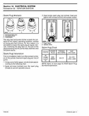 Bombardier SeaDoo 2001 factory shop manual, Page 365