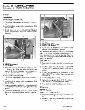 Bombardier SeaDoo 2001 factory shop manual, Page 370