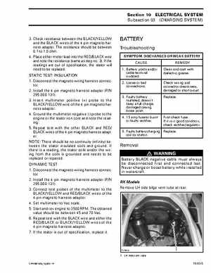 Bombardier SeaDoo 2001 factory shop manual, Page 371