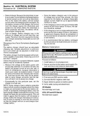 Bombardier SeaDoo 2001 factory shop manual, Page 376