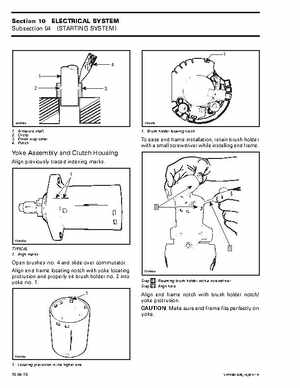 Bombardier SeaDoo 2001 factory shop manual, Page 386