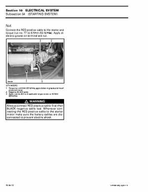 Bombardier SeaDoo 2001 factory shop manual, Page 388