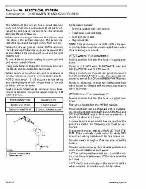 Bombardier SeaDoo 2001 factory shop manual, Page 399