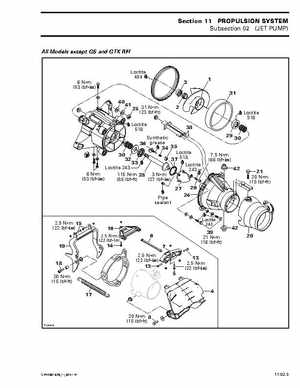 Bombardier SeaDoo 2001 factory shop manual, Page 407