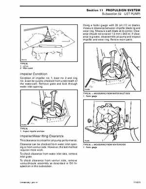 Bombardier SeaDoo 2001 factory shop manual, Page 409