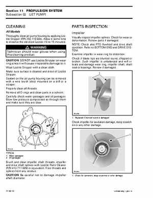 Bombardier SeaDoo 2001 factory shop manual, Page 416