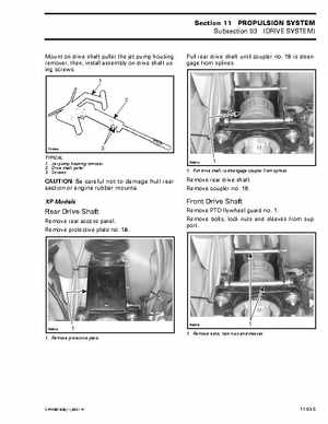 Bombardier SeaDoo 2001 factory shop manual, Page 432