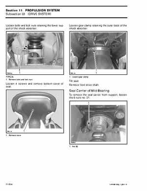 Bombardier SeaDoo 2001 factory shop manual, Page 433