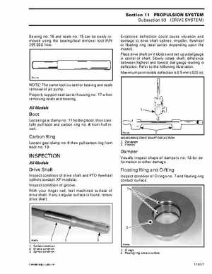 Bombardier SeaDoo 2001 factory shop manual, Page 434