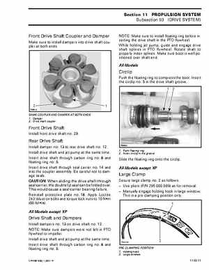 Bombardier SeaDoo 2001 factory shop manual, Page 438