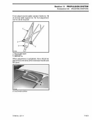 Bombardier SeaDoo 2001 factory shop manual, Page 445