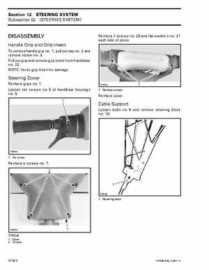 Bombardier SeaDoo 2001 factory shop manual, Page 457