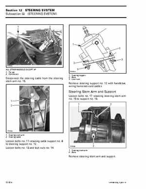 Bombardier SeaDoo 2001 factory shop manual, Page 459