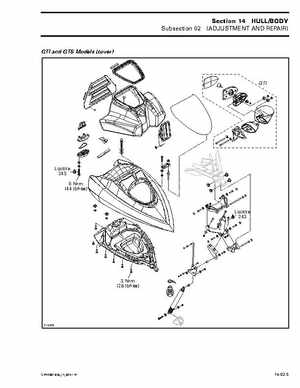 Bombardier SeaDoo 2001 factory shop manual, Page 479