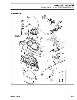 Bombardier SeaDoo 2001 factory shop manual, Page 483