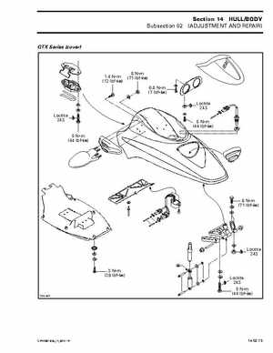 Bombardier SeaDoo 2001 factory shop manual, Page 487