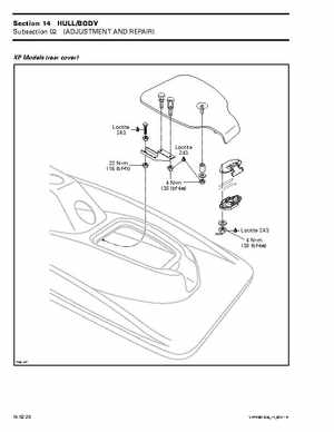 Bombardier SeaDoo 2001 factory shop manual, Page 494