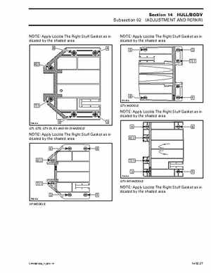 Bombardier SeaDoo 2001 factory shop manual, Page 501