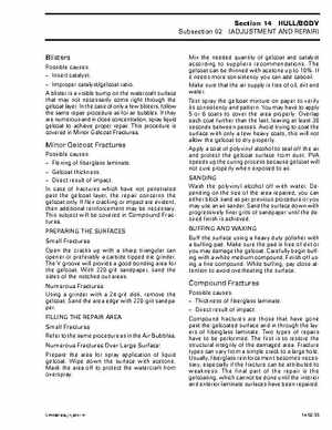 Bombardier SeaDoo 2001 factory shop manual, Page 509