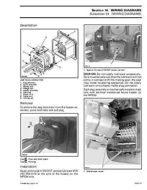 Bombardier SeaDoo 2001 factory shop manual, Page 538