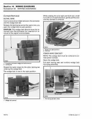 Bombardier SeaDoo 2001 factory shop manual, Page 539
