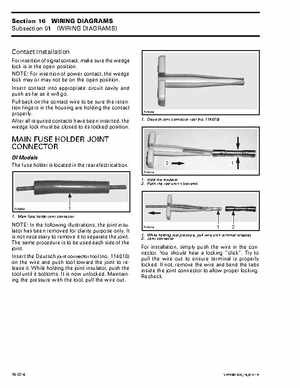 Bombardier SeaDoo 2001 factory shop manual, Page 541