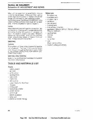 Bombardier SeaDoo 2006 4-Tec series factory shop manual, Page 369