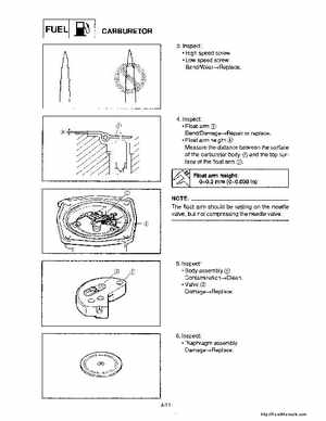 1994-1995 Yamaha FX700 (FX1) Service Manual, Page 62