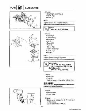 1994-1995 Yamaha FX700 (FX1) Service Manual, Page 65
