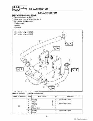 1994-1995 Yamaha FX700 (FX1) Service Manual, Page 136