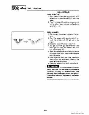 1994-1995 Yamaha FX700 (FX1) Service Manual, Page 182