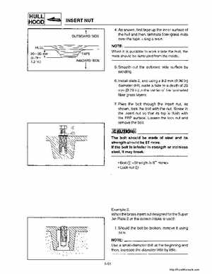 1994-1995 Yamaha FX700 (FX1) Service Manual, Page 186