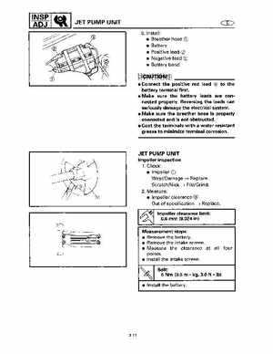 1996-2007 WaveRunner SuperJet 700 SJ700AU Service Manual, Page 33