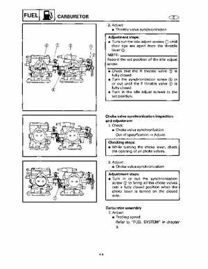1996-2007 WaveRunner SuperJet 700 SJ700AU Service Manual, Page 44